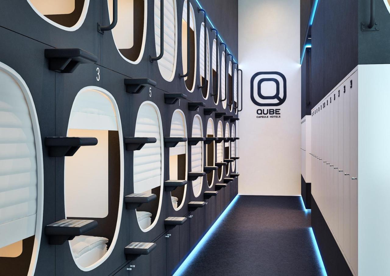 Qube Capsule Hotels Moscow Ngoại thất bức ảnh